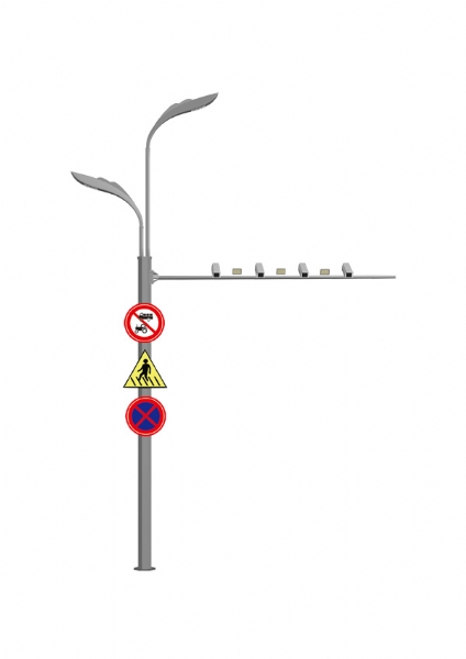 智慧合桿路燈03